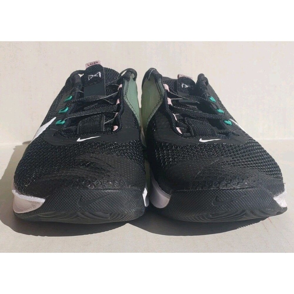Nike Metcon 7 Crossfit Gym Shoes Women’s Size 9.5 White/Black/Green CZ8280-036 - Picture 12 of 16